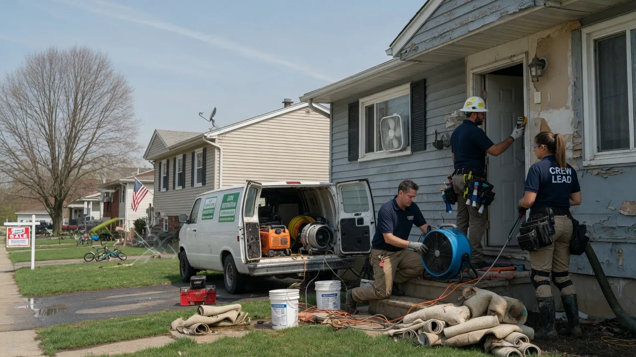 Flood Cleanup in Apple Valley, CA near me